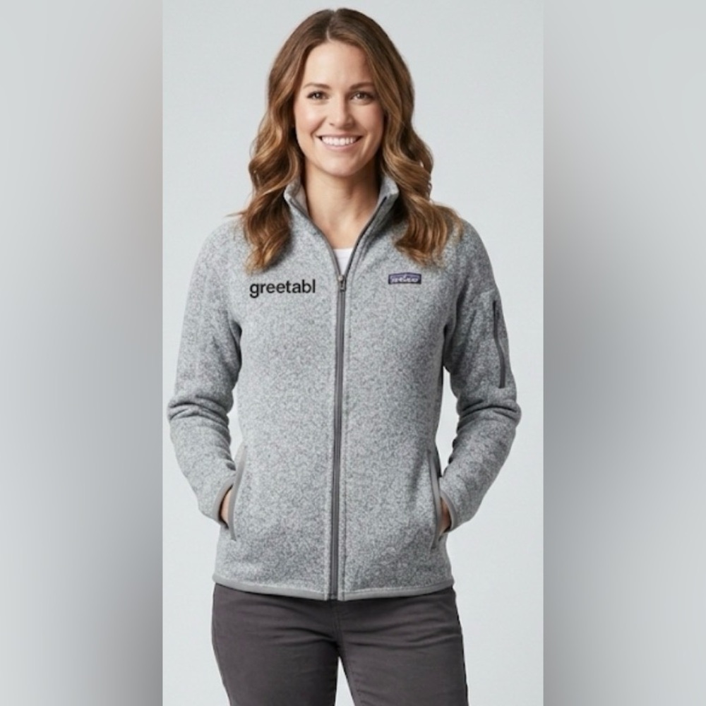 Patagonia Women’s Heathered Gray Jacket Size M